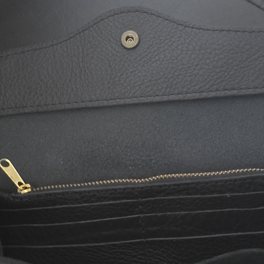 NEW Portland Leather Goods Large Bozeman Wallet/Black - Picture 3 of 12